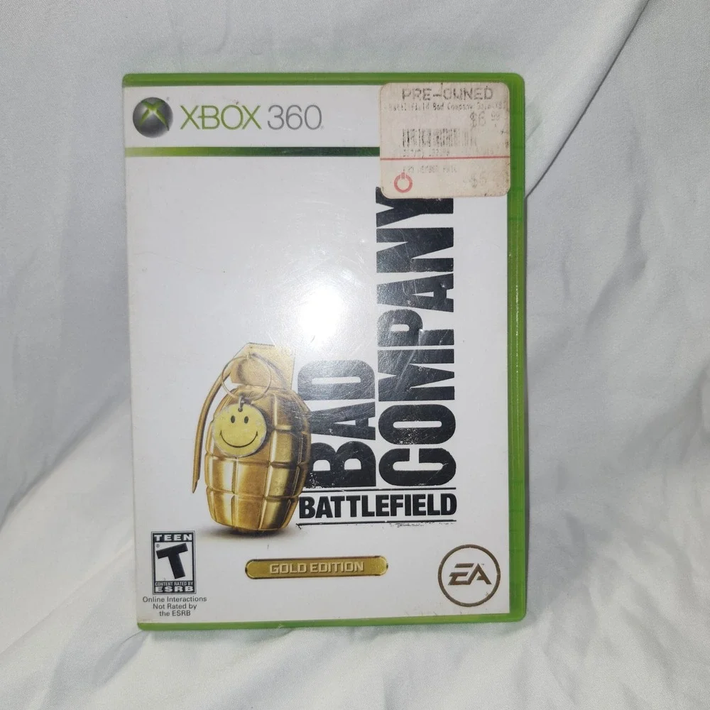 Battlefield‎ Bad Company Gold Edition Xbox 360 EA Games CIB Microsoft 2008 NTSC